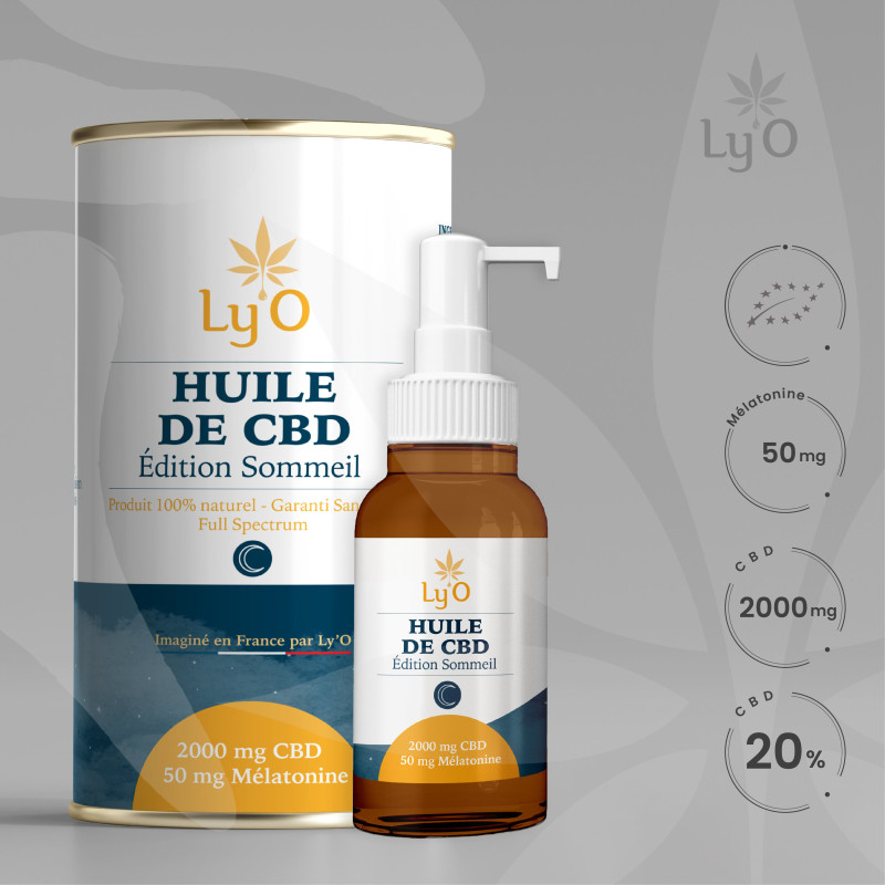 Huile cbd sommeil ly'o